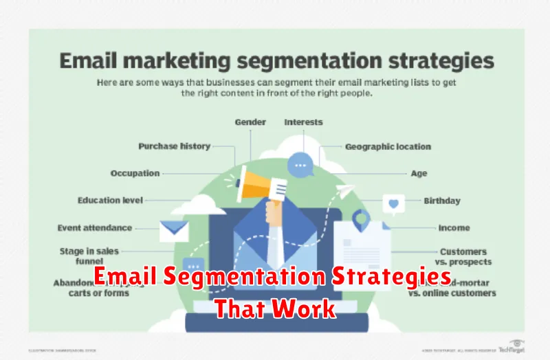 Email Segmentation Strategies That Work