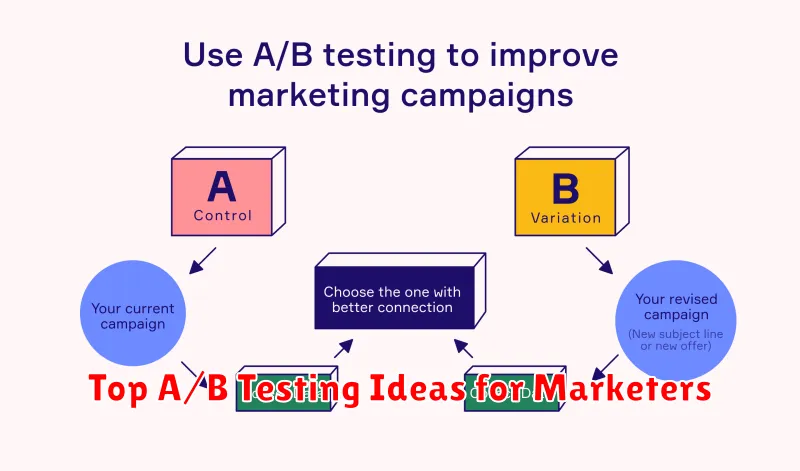 Top A/B Testing Ideas for Marketers